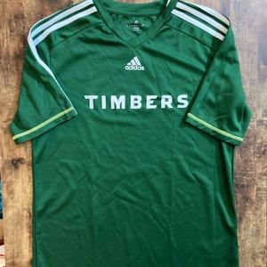 Adidas Timbers Portland soccer shirt jersey boys size XL